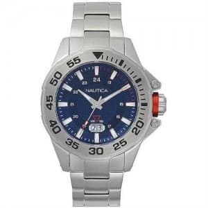 Nautica Mens Stainless Steel Watch - NAPWSV003