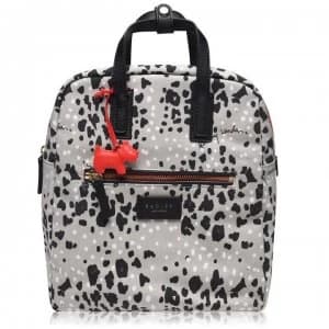Radley Leopard Small Backpack - ALUMINIUM
