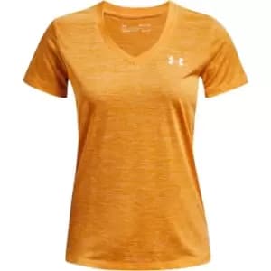 Under Armour Tech Twist T Shirt Ladies - Orange