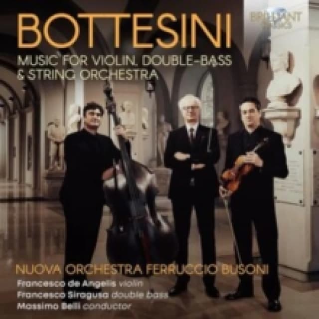 Bottesini: Music for Violin, Double Bass & String Orchestra CD / Album