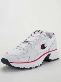 Champion Cwa 1, White/Red/Blue, Size 8, Men