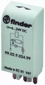 Finder, 60V dc Interface Relay Module, Plug In