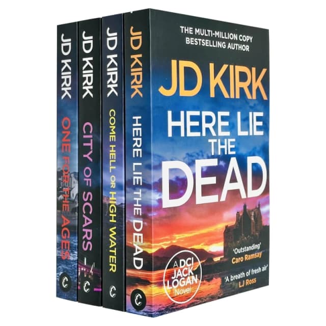DCI Logan Crime Thrillers 13 to 16 4 Book Collection JD Kirk JD Kirk Books