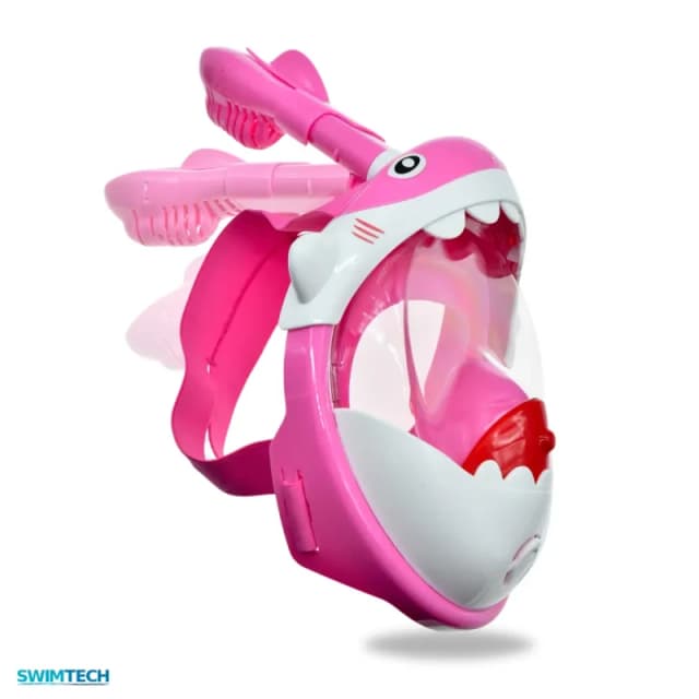 Children's diving mask SwimTech Rose Unisex XS