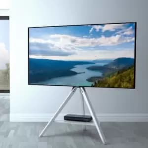 Hoxton Tripod TV Stand White