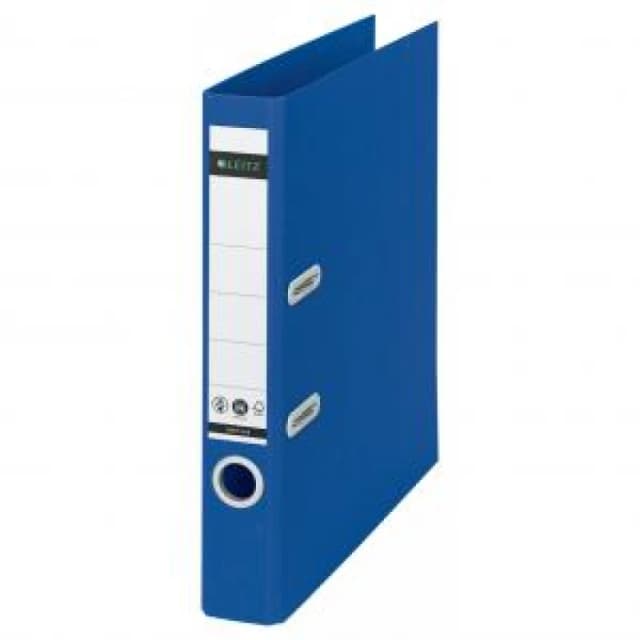 Leitz 180 Recycle Lever Arch File A4 50mm Spine Blue 10190035 41129AC EXR41129AC