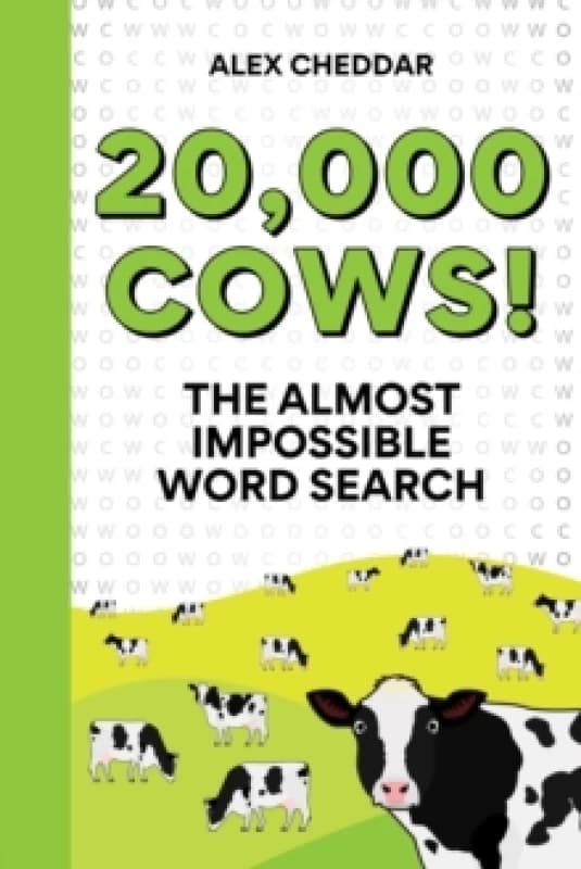20,000 Cows! : An Almost Impossible Word Search Paperback / softback