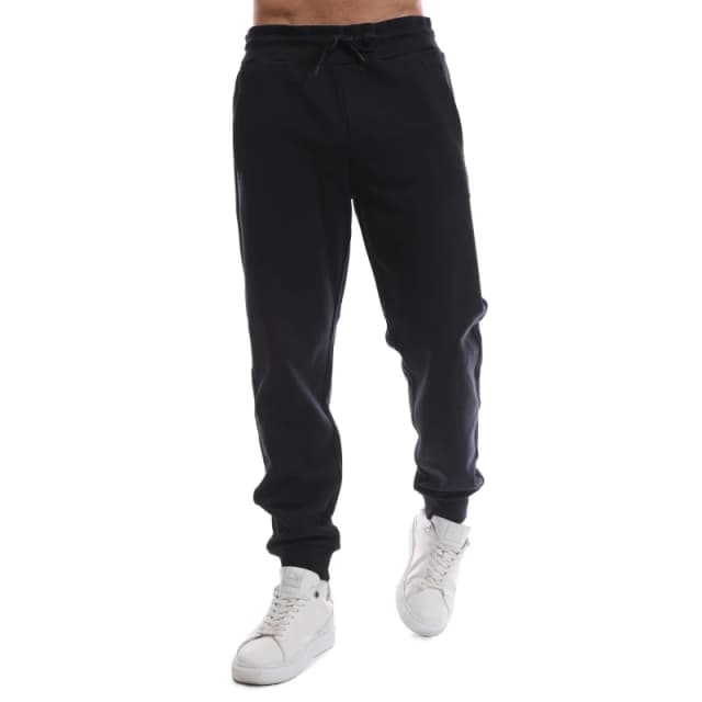 Emporio Armani Mens Straight Leg Trousers Blu Navy male S