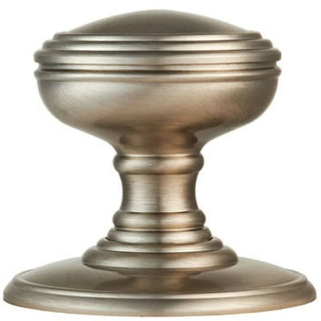 Loops PAIR Textured Mortice Door Knob 70mm Diameter Satin Nickel Door Handle Metallics unisex