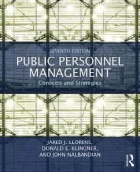 Public Personnel Management by Jared J. Llorens Book