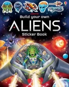 Build Your Own Aliens Sticker Book by Simon Tudhope