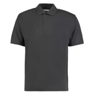 Kustom Kit Mens Klassic Superwash Short Sleeve Polo Shirt (2XL) (Graphite)