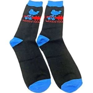 Woodstock - Logo Unisex Ankle Socks - Black