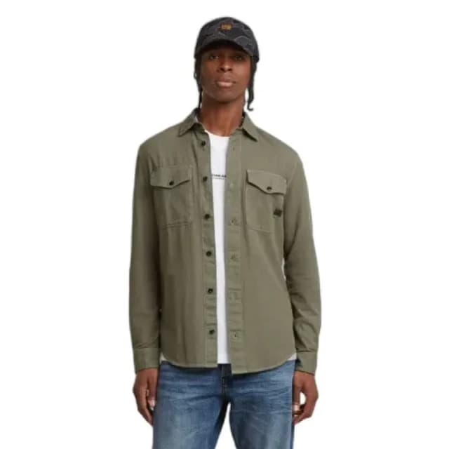 G-Star Shirt G-Star Marine Vert Male S