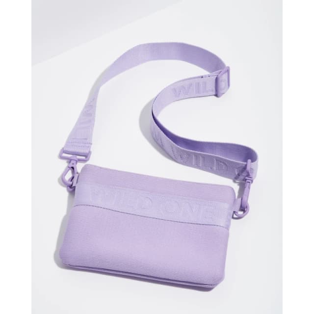 Wild One Dog Walking Pet Treat Pouch Bag - Purple Purple One Size