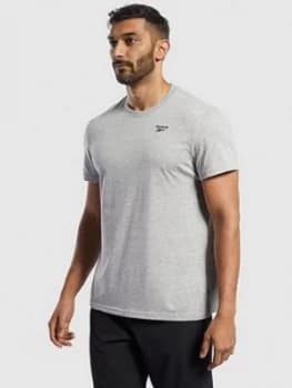 Reebok Training Essentials Classic T-Shirt - Medium Grey Heather