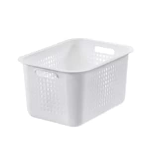 SmartStore Recycled Storage Basket 13 Litre, Grey