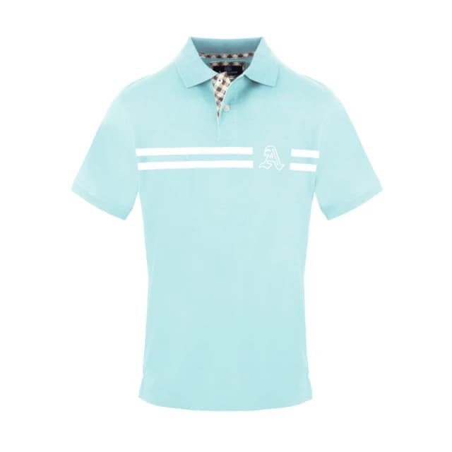 Aquascutum Mens Polo Short Sleeve Polo Shirt Short Sleeve Polos Small Blue 54287318350