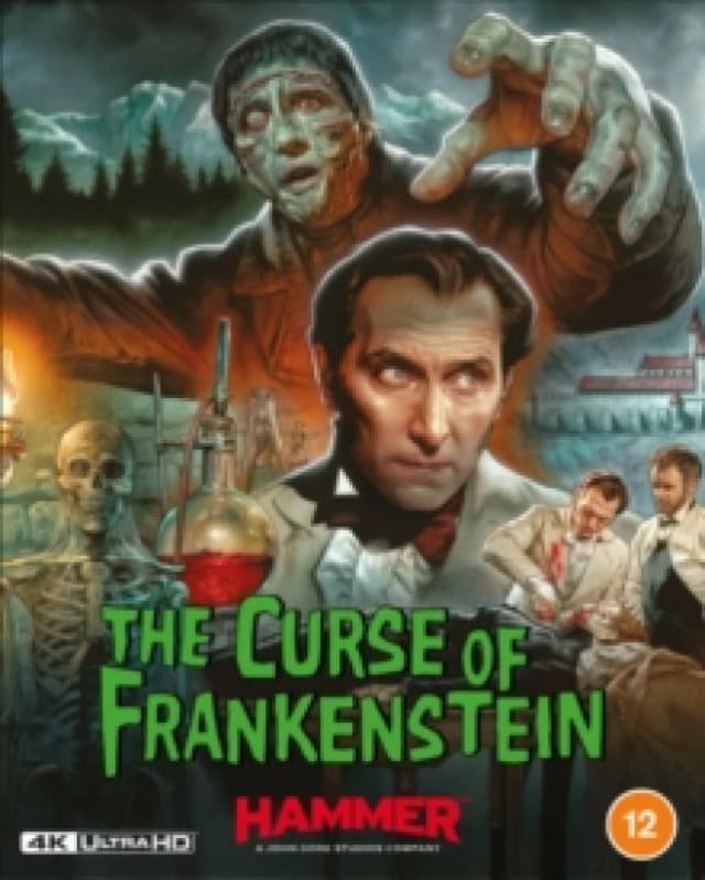 The Curse of Frankenstein Bluray 5061058620720