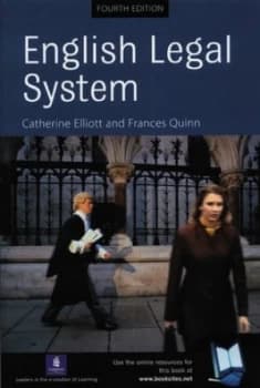 English Legal System by Catherine Elliott Book