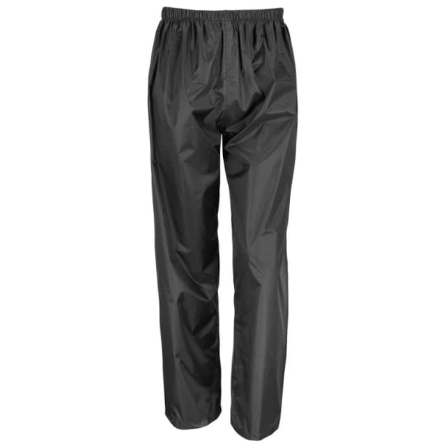 Result Core Mens Waterproof Over Trousers in Black Size: Small Black Male S