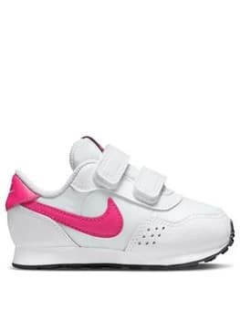 Nike MD Valiant - White/Black, White/Pink/Grey, Size 4.5