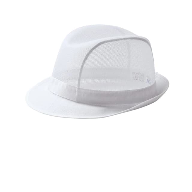 Dennys Mens White Trilby Size: Small White Male S
