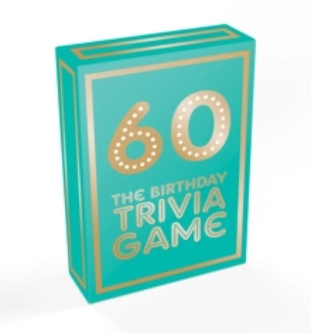 60 : The Birthday Trivia Game Cards