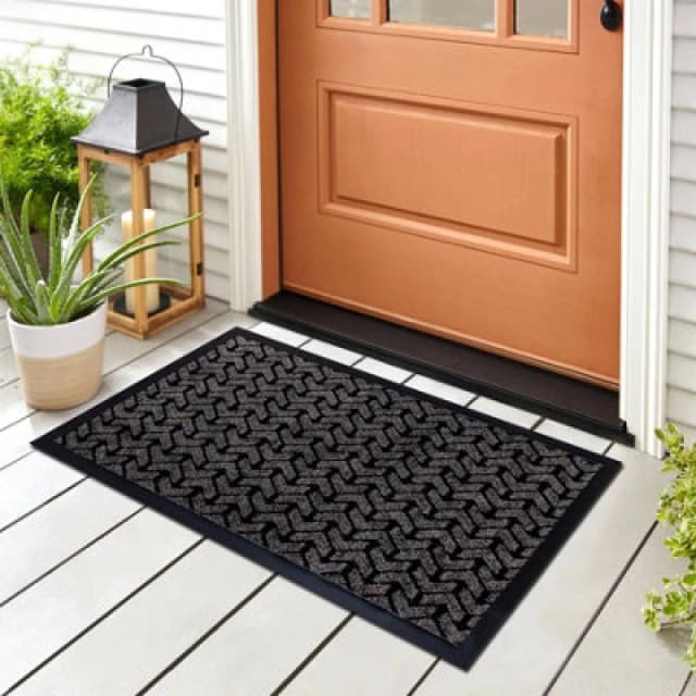 RugsX Doormat Antislip Dunlop 0316 Beige - Indoor, Outdoor 40X60 Cm
