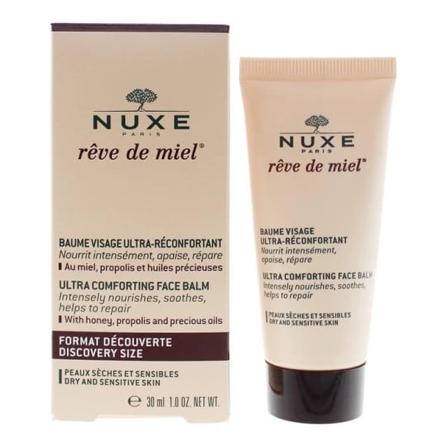 Nuxe Reve De Miel Ultra Comforting Face Balm 30ml Dry And Sensitive Skin