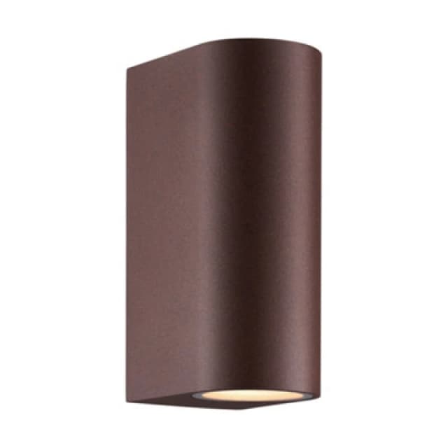 Nordlux Dion Outdoor Aluminium Wall Light Weatherproof Brown,mains