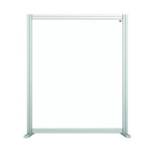 Nobo Acrylic Modular Desk Divider 800 x 1000mm Clear KF90374