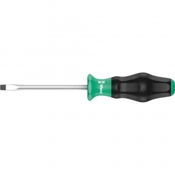Wera Kraftform Comfort Grip Flared Slotted Screwdriver 5mm 100mm