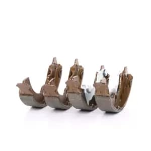 RIDEX Brake Shoes Rear Axle 70B0327 Brake Shoe Set,Brake Lining NISSAN,SUZUKI,PIXO (UA0),Alto (GF)