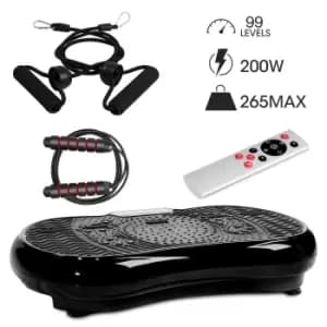 Vibration Plate Whole Body Workout Vibration Platform Black