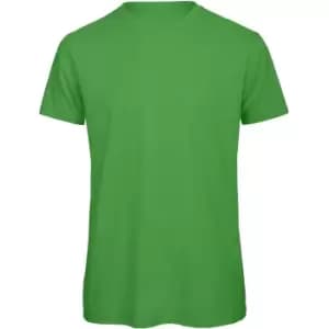 B&C Mens Favourite Organic Cotton Crew T-Shirt (2XL) (Real Green)