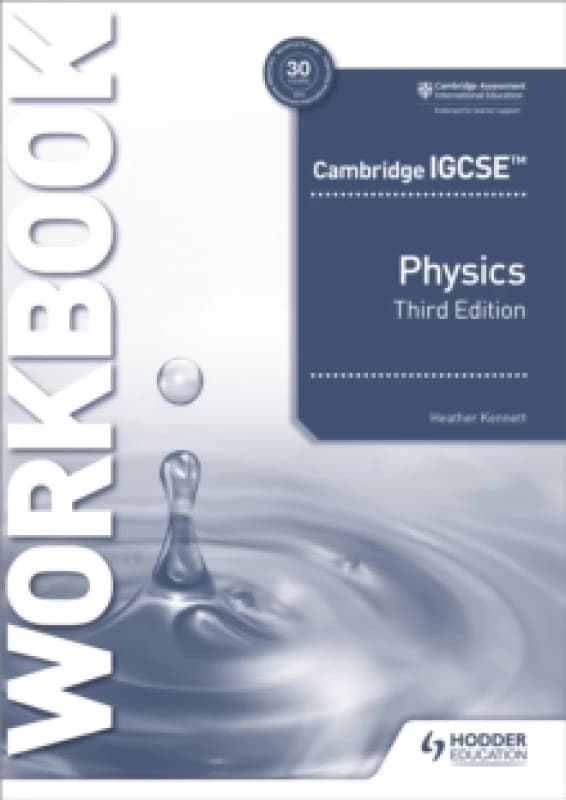 Heather Kennett Cambridge IGCSE Physics Workbook 3rd Edition Book Multi unisex