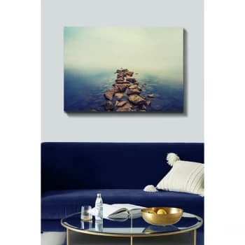 Kanvas Tablo (70 x 100) - 189 Multicolor Decorative Canvas Painting