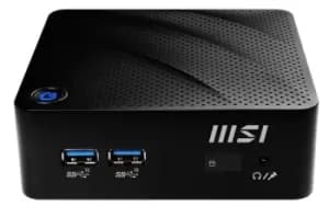 MSI Cubi N JSL Mini Desktop PC, Intel Celeron N4500 1.1GHz, 4GB RAM, 128GB SSD, No-DVD, WIFI, Bluetooth, Windows 11 Pro, 2Yr