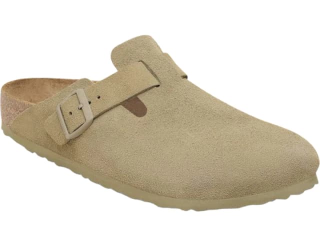 Birkenstock Boston Suede Leather Green 39