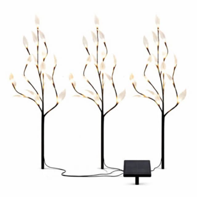 STREETWIZE Streetwize Willow Tree Outdoor Decoration With Solar Light