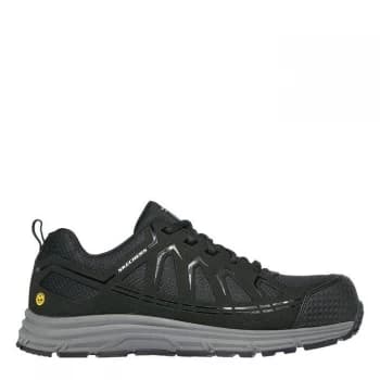 Skechers Malad SB Mens Work Shoes - Black