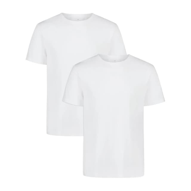 Under Armour UA Prf Ctn Crew 2Pk White male S