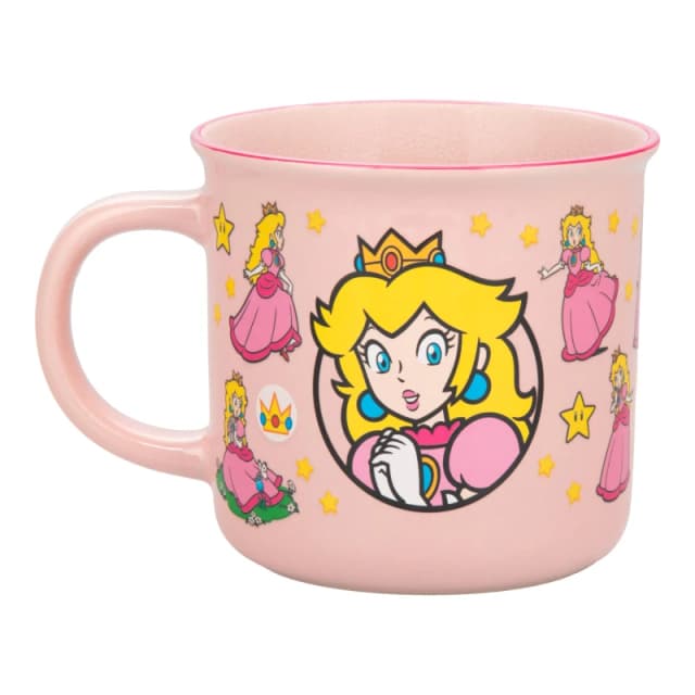 Super Mario Princess Peach Heat Change Mug