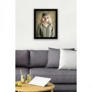 SC0031 Multicolor Decorative Framed MDF Painting