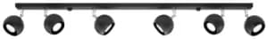 Oculare 6 Light Spotlight Bar Black, GU10