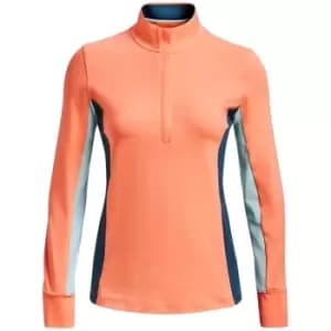 Under Armour Storm Midlayer Zip Top Womens - Orange