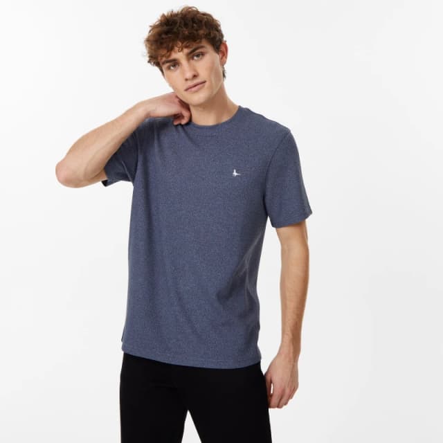 Jack Wills Bubble Texture T-Shirt - Blue Blue S