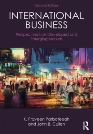 International BusinessPerspectives from developed and emerging markets