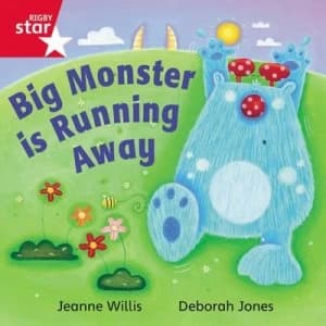 Big Monster Runs Away by Jeanne Willis Book